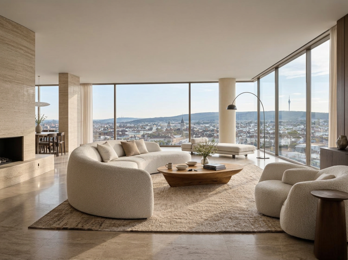 Hochwertige 4-Zimmer-Wohnung mit Weitblick